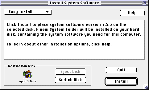 Easy Install Window